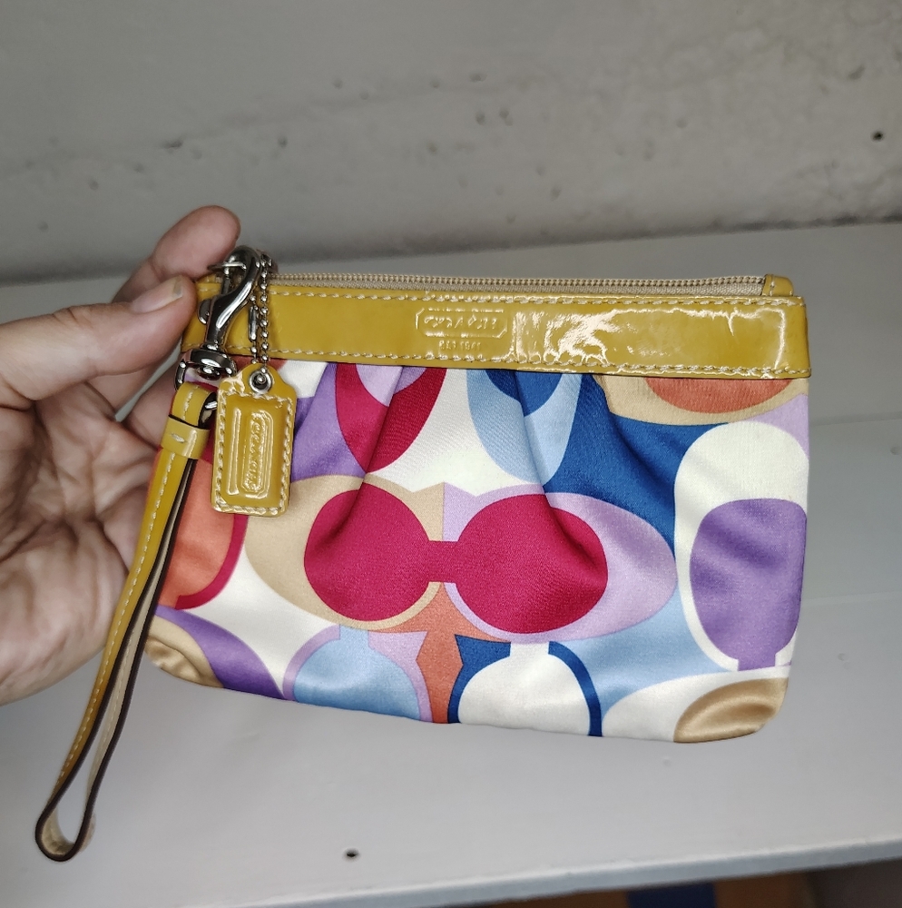 Coach Wristlet Pouch